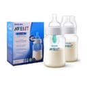 شیشه شیر اونت کلاسیک 260 میل 2 عددی + سوپاپ دار Avent
